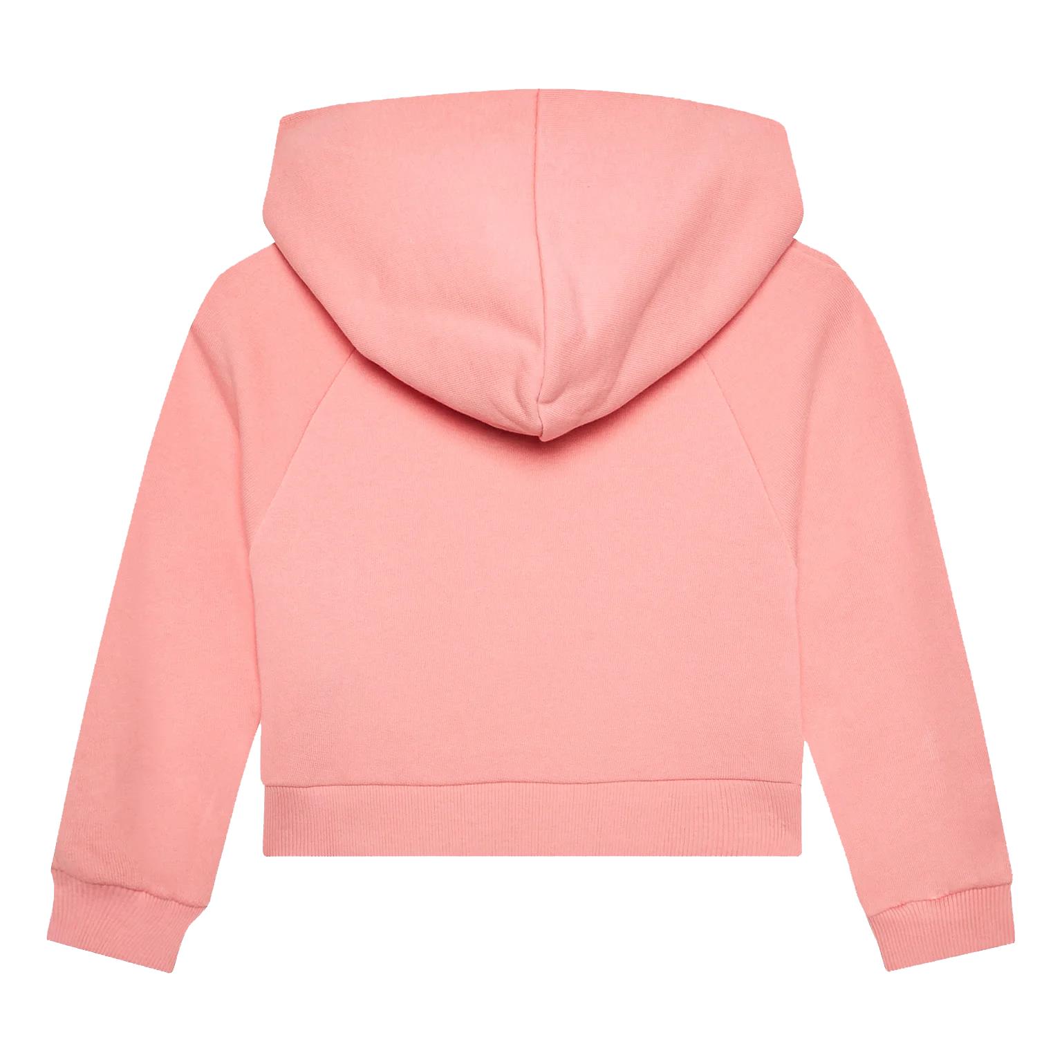 Shop Calvin Klein Junior Sweatshirt With Side Logo In Rosa