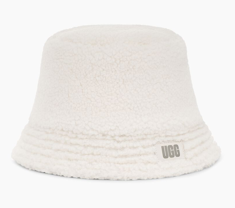 Ugg Kids' Bucket Hat In Bianco