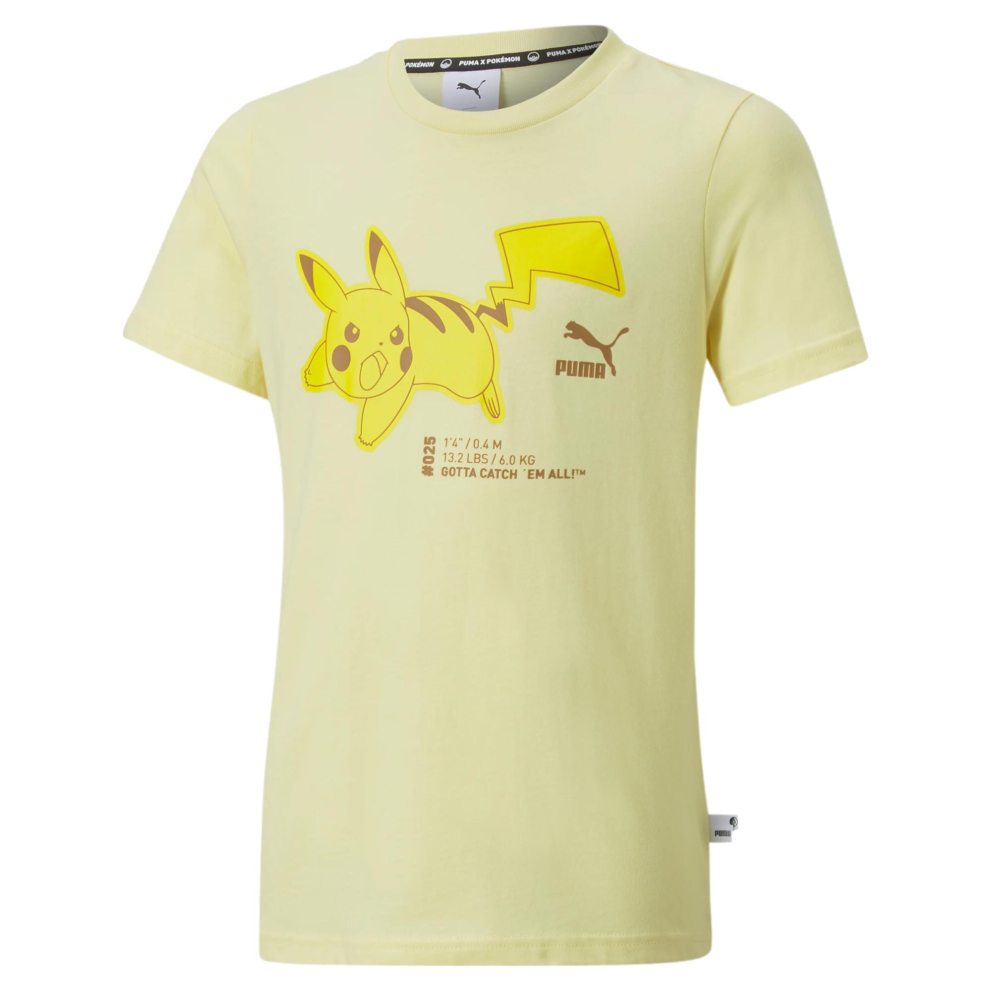 Puma Kids'  X Pokemon T-shirt In Giallo