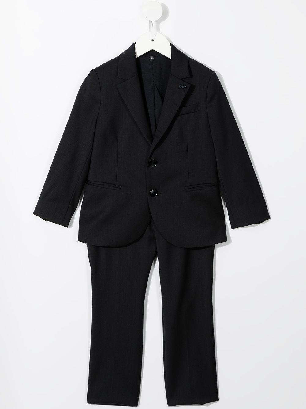 Armani Junior Kids' Two-piece Suit In Blu