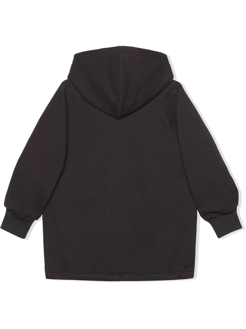 Shop Gucci Sweatshirt With Hood In Grigio