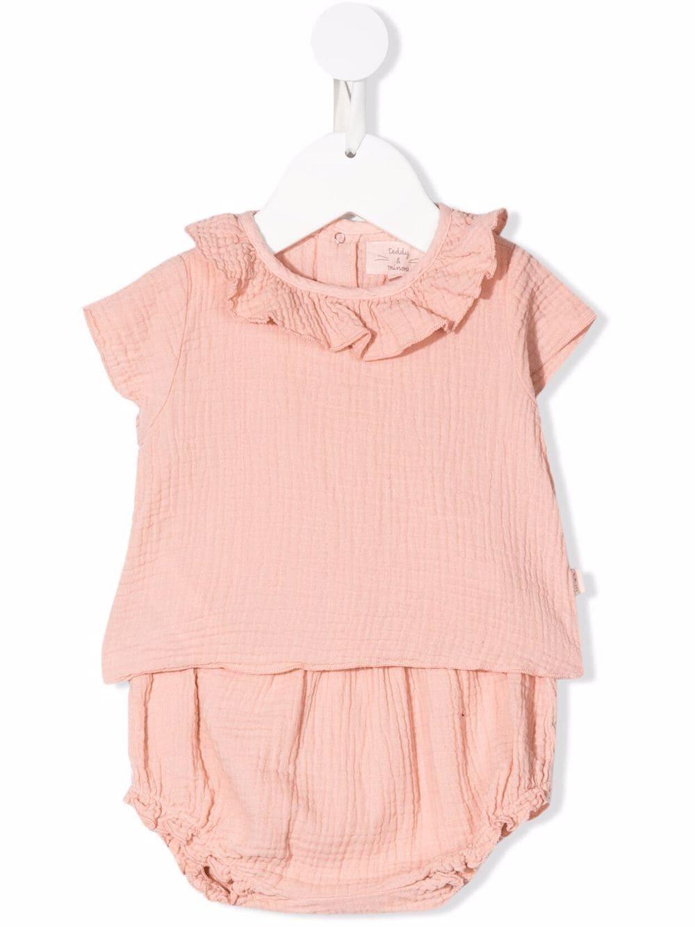 Teddy&amp;minou Babies' Completo Blusa E Shorts