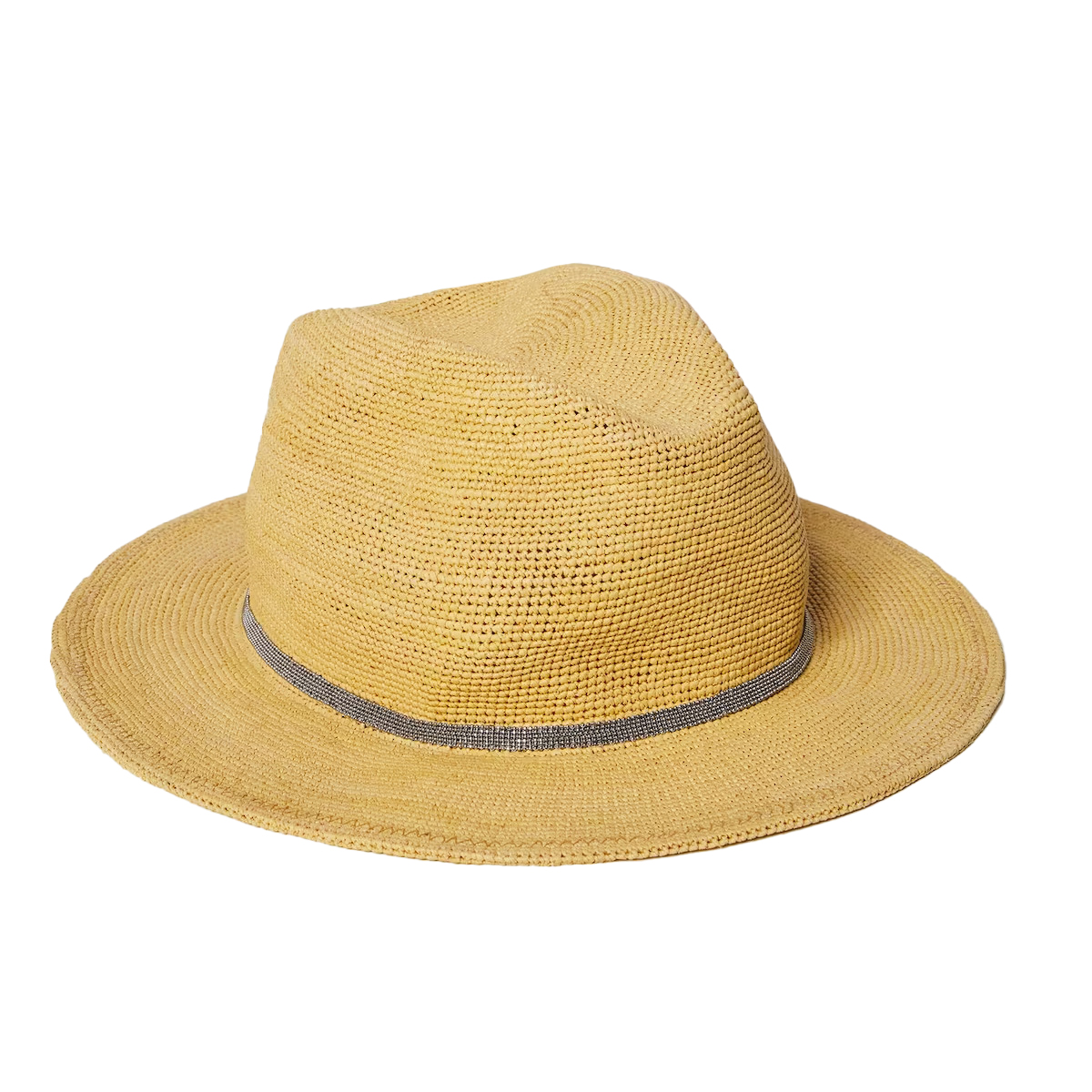 Brunello Cucinelli Kids' Straw Hat In Beige