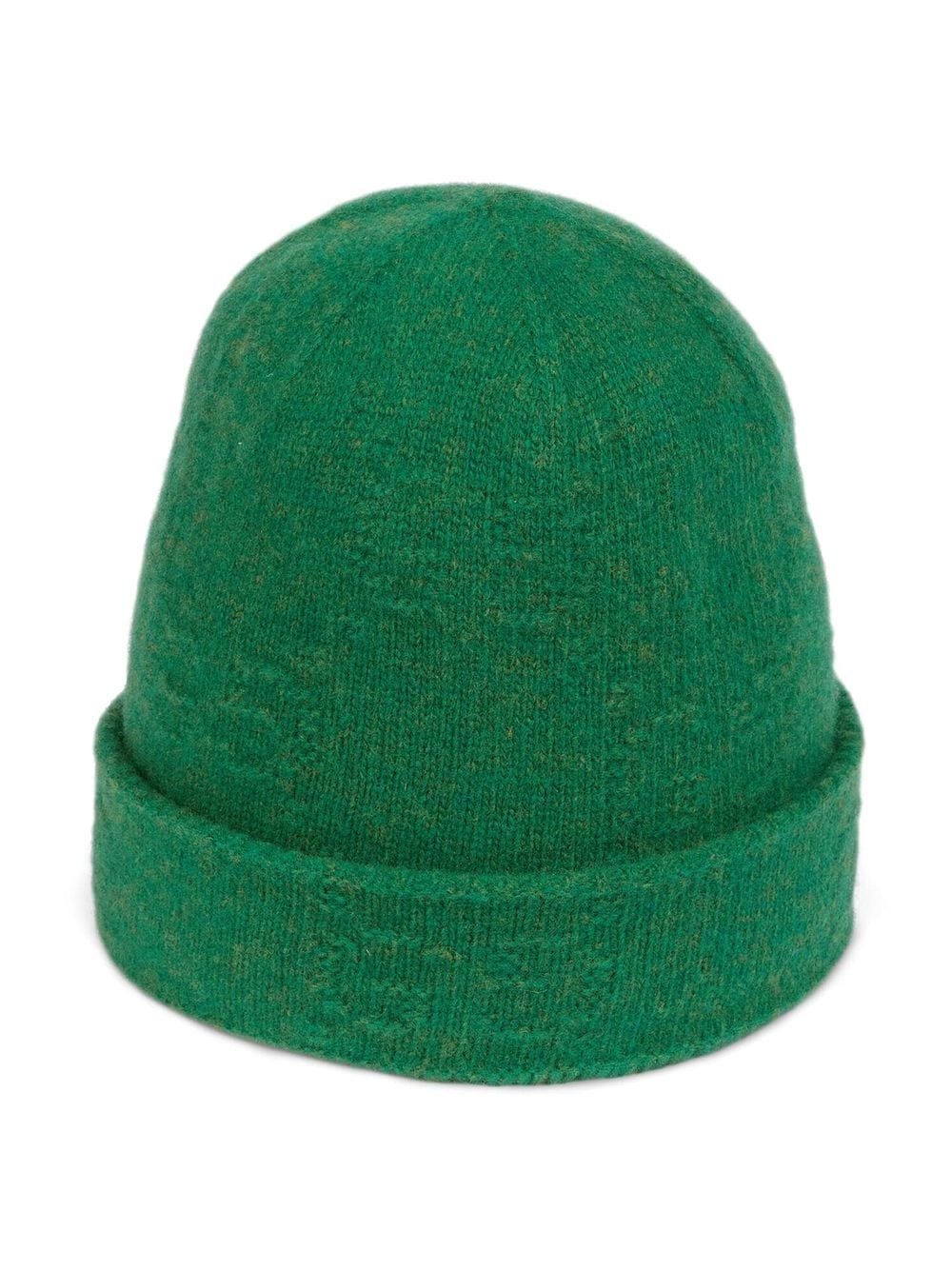 Gucci Kids' Hat With Tone-on-tone Logos In Verde