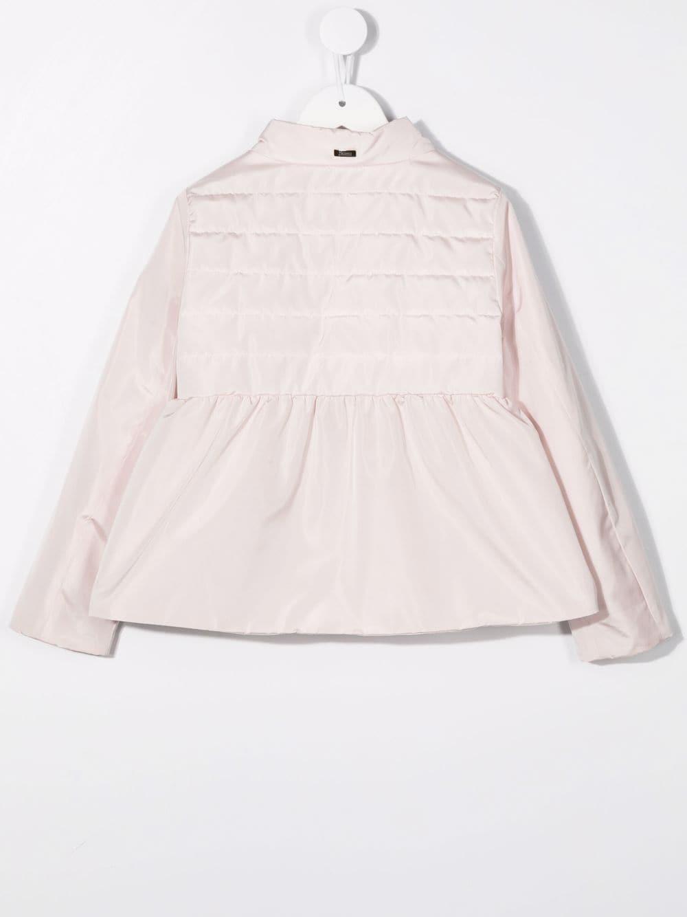Shop Herno Double-breasted Jacket In Rosa