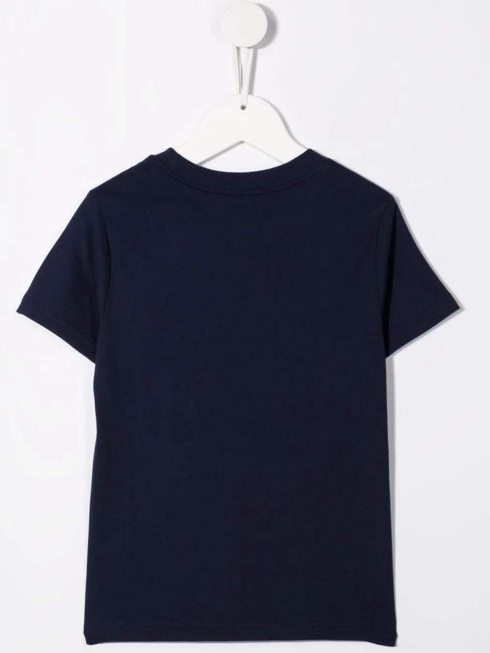 Polo Ralph Lauren Teen Embroidered Logo T-shirt In Blu