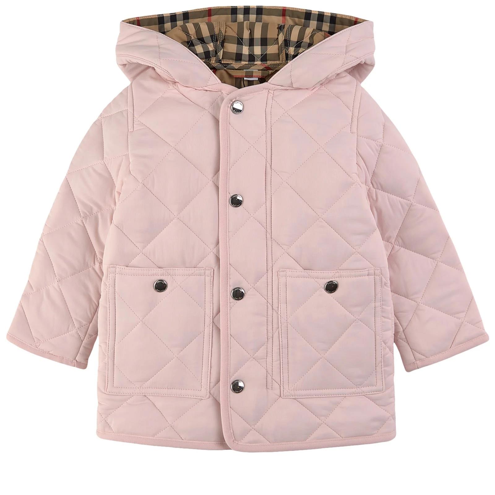 BURBERRY PINK QUILTED JACKET