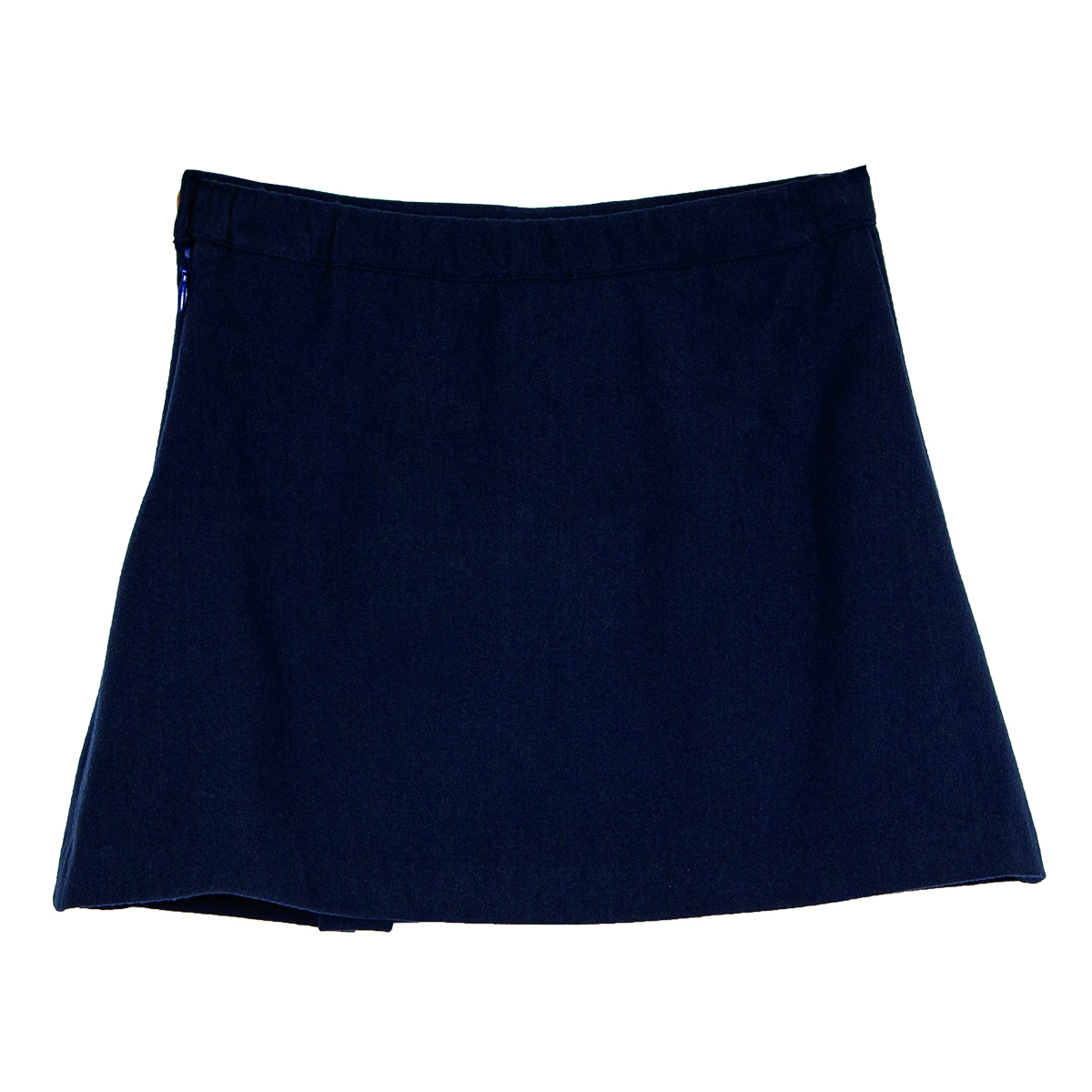 Siola Skirt With Decorative Buttons In Blu