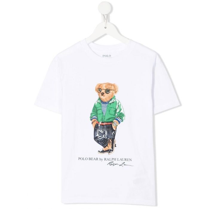 Abito a maglietta Polo Bear con culotte Ralph Lauren Bambina Abbigliamento Top e t-shirt T-shirt Polo 