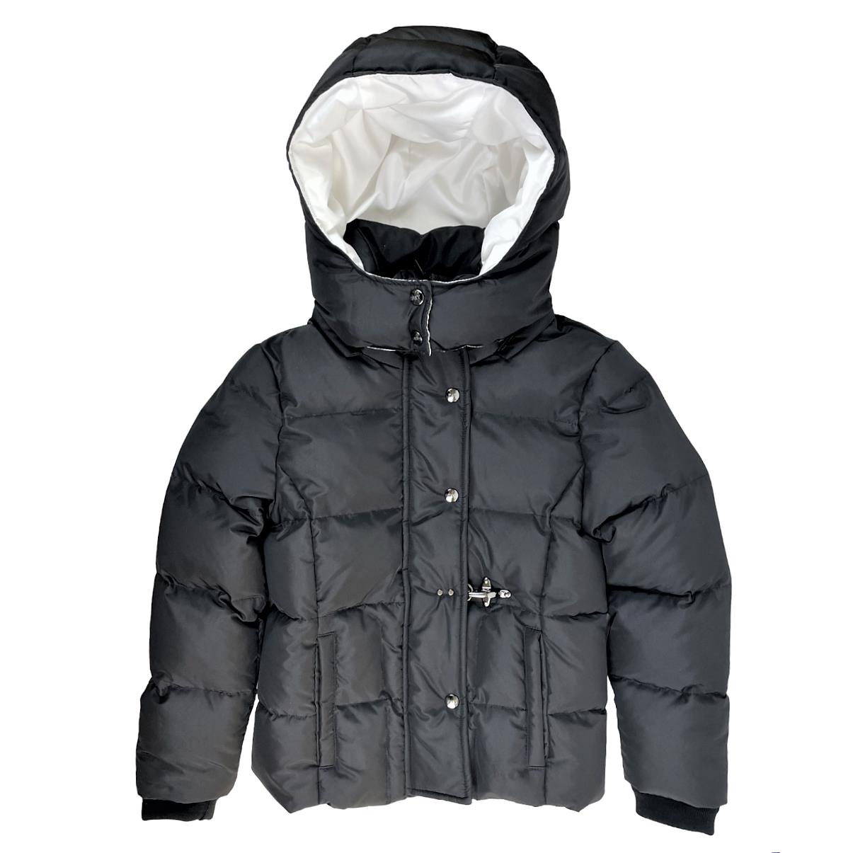 Fay Junior Kids' Jacket With Double Fastening In Nero