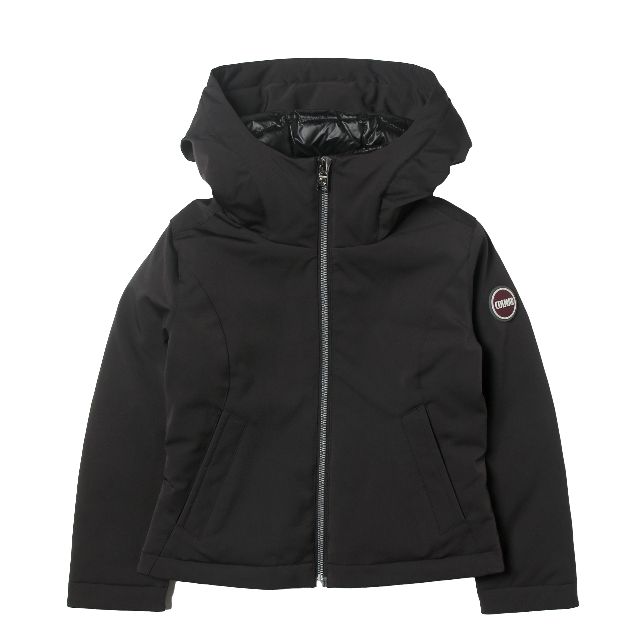 Colmar Kids' Jacket With Double Fastening In Nero