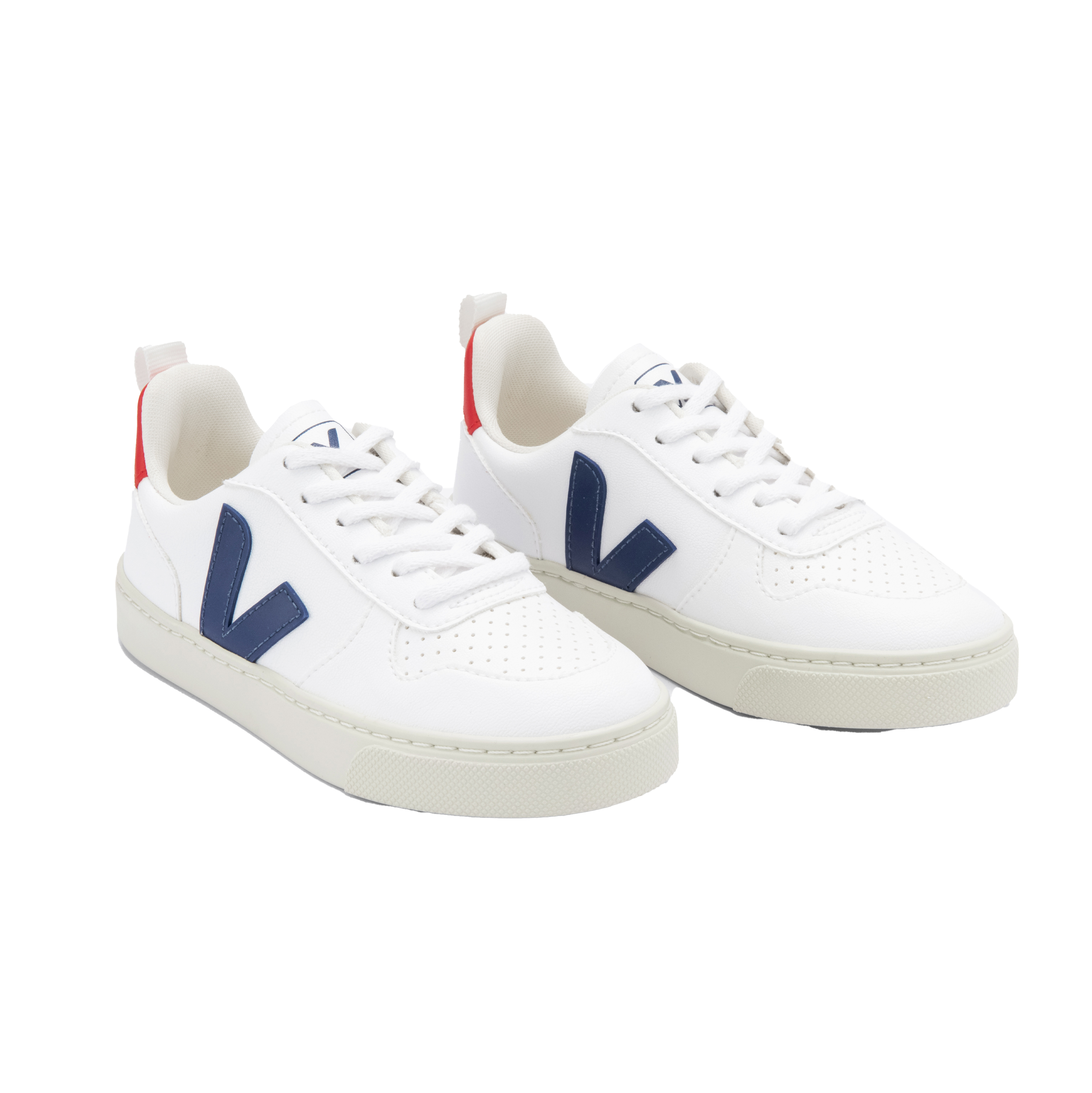 Veja White Cobalt Pekin Sneakers In Bianco